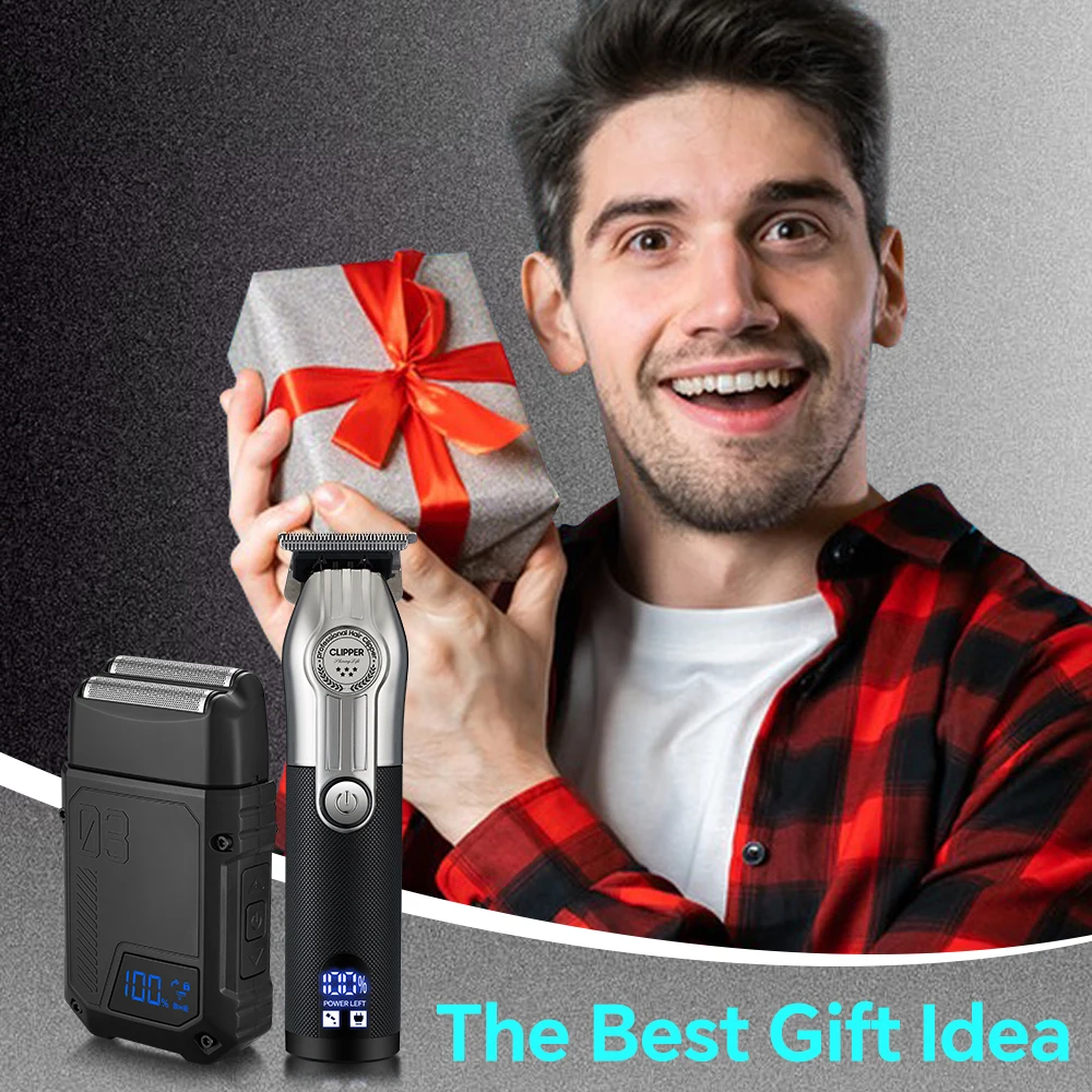 Multifunctional Retro Electric Oil Head Carving Machine USB Hair Salon Special Hair Clipper Electric Shaver Set for RV Use details