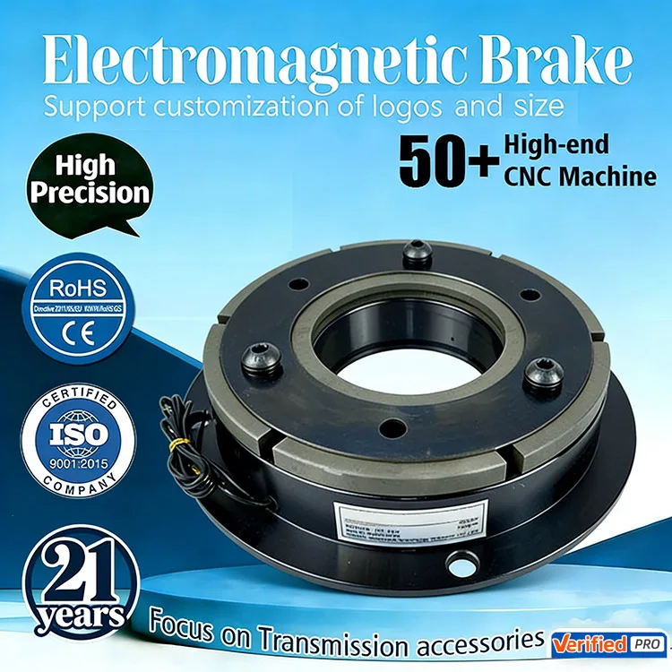Tianji New Industrial Electromagnetic Brake Spring Application 3kg Lightweight for Wrapping Machines Woodworking Machinery More