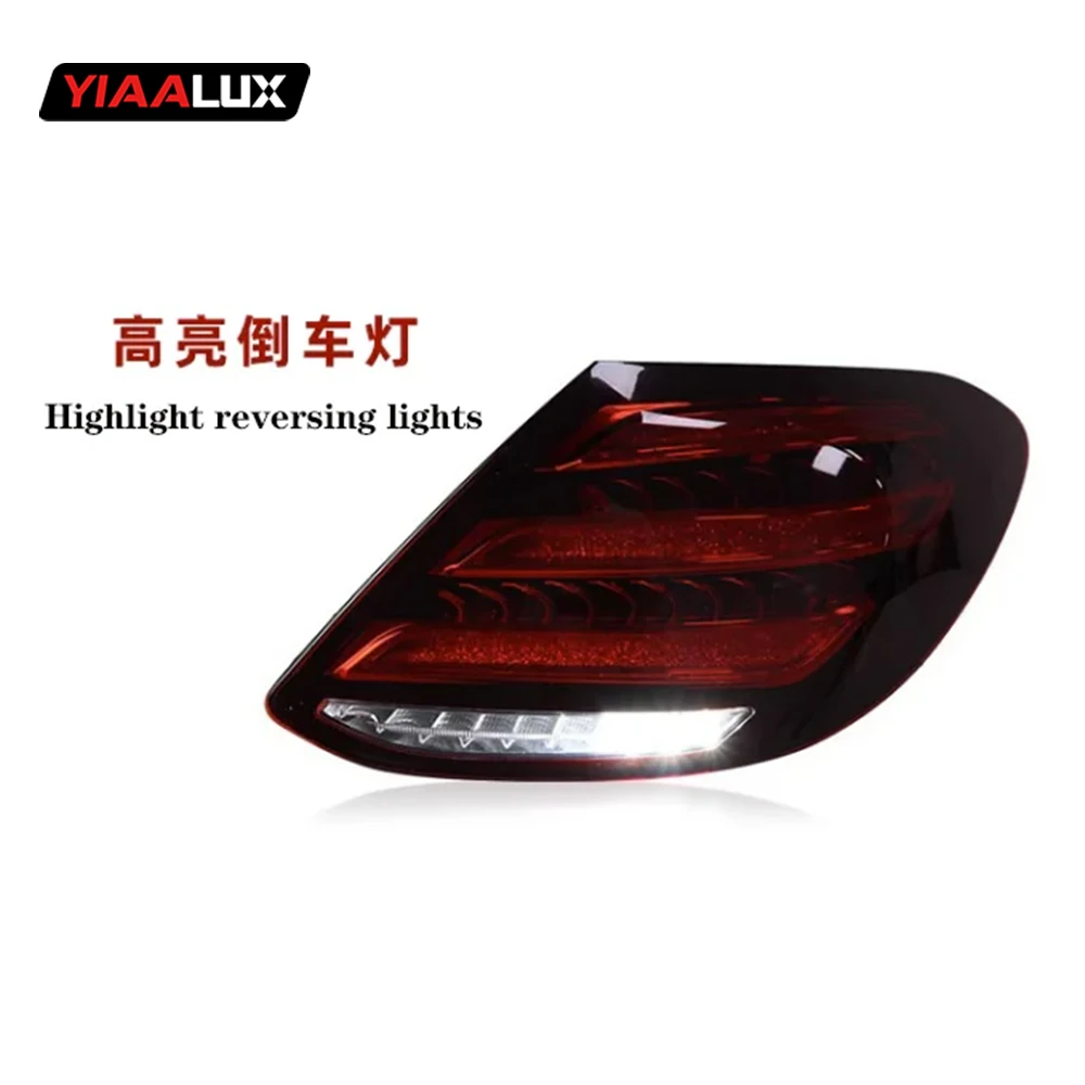 High quality 16-20 for Mercedes-Benz E-Class taillight assembly W213 modified S-Class for Maybach LED water red LED tail lights manufacture