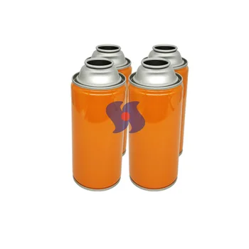 Diameter 60mm Spray Paint Empty Aerosol Metal Spray Tin Can with Custom CMYK Printing