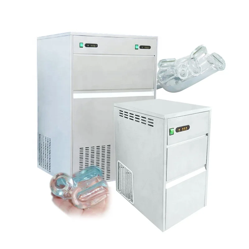 New Style Large Capacity Quick Ice Maker Electric Bullet Ice Making Machine