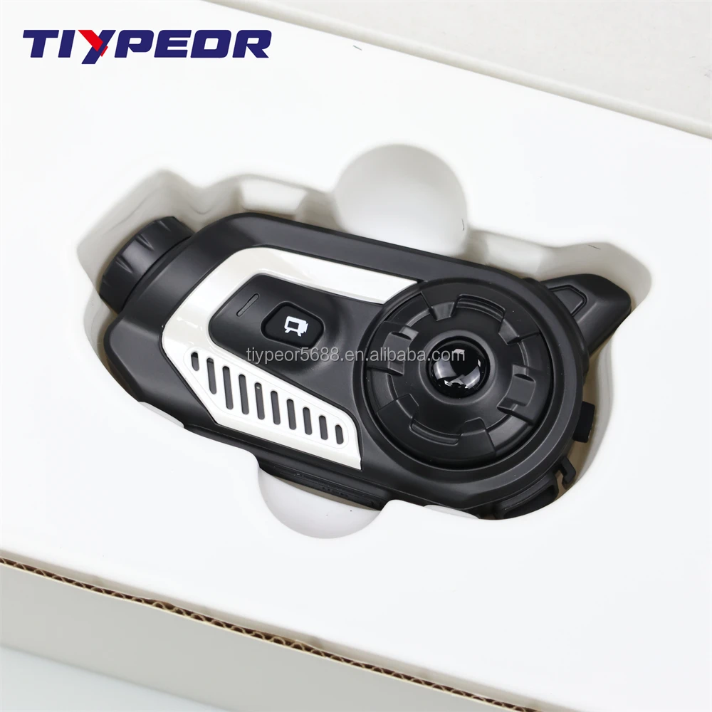 product tiypeor motorcycle bluetooth intercom recorder hi res sound quality group intercom headset cycling recorder-5