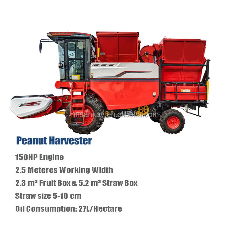 Factory Sales of Peanut Combine Harvesters