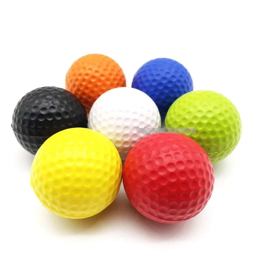High Performance Golf Balls Pu Foam Golf Ball Sponge Indoor Practice