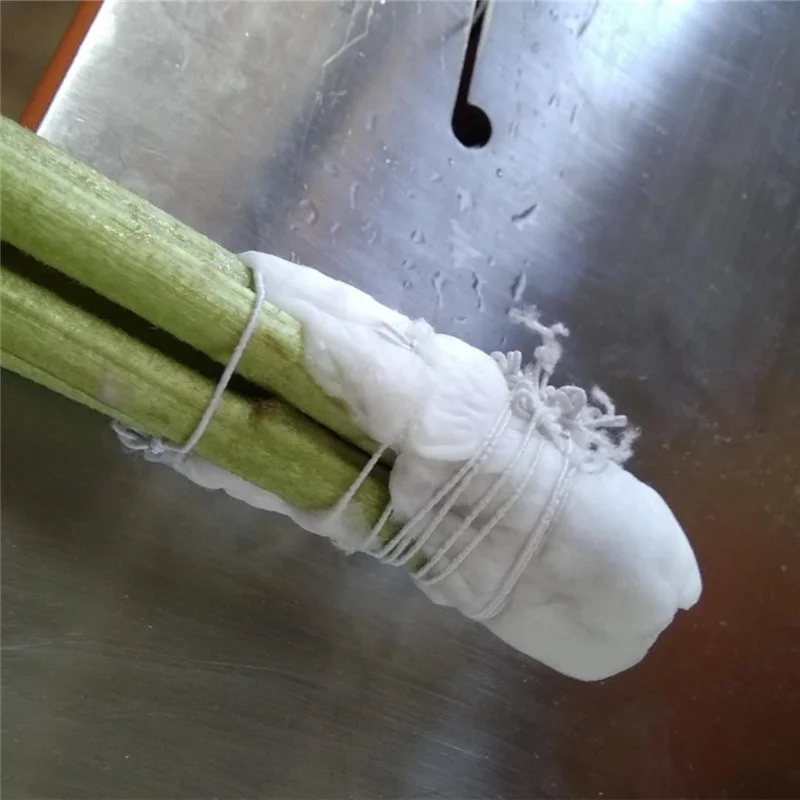 Full Automatic Flower Bundling Machine Rootstock Cut Flowers Packing and Strapping Single Flower Bundle up Equipment