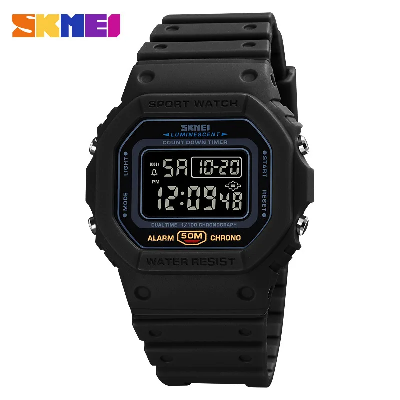 SKMEI Heren horloge 40 mm - Zwart | Leuke Horloges.nl SKMEI Heren horloge 40 mm - Zwart | Leuke Horloges.nl