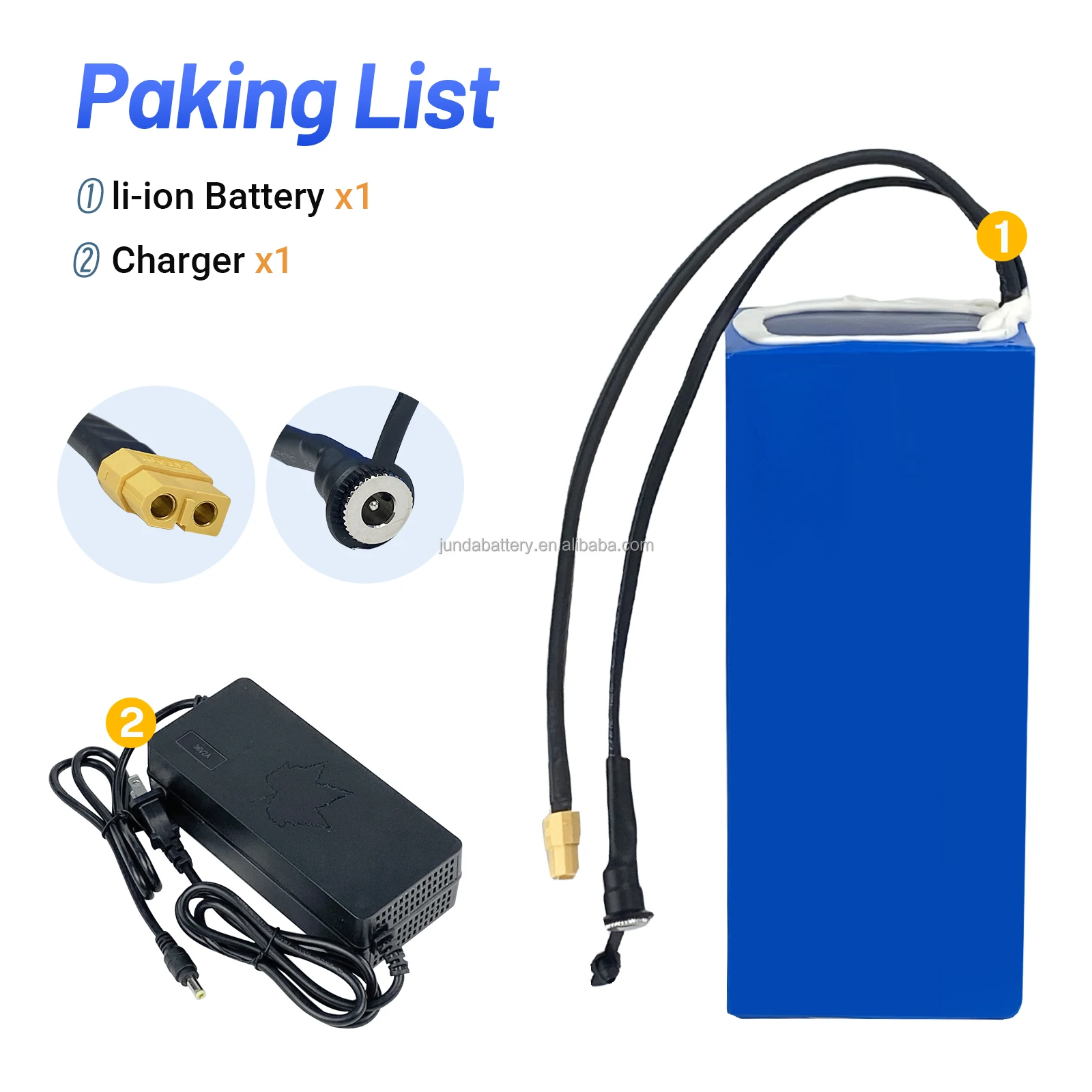 48v Lithium Ion Battery Pack for Ebike 500w 1000w Motor Replacement  Electric Bicycle Battery Pack for E Bike Scooter