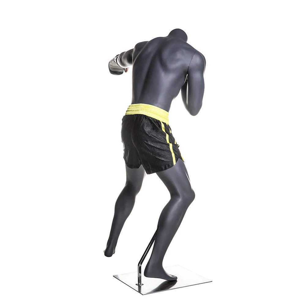 BOXING 2 Male Mannequins Muscular Dolls Adult Male Mannequin Inflatable Sports Boxing Sportswear display