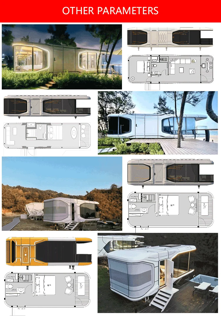 Capsule Cabin Homestay Prefab House Design For Tourist Resort ...