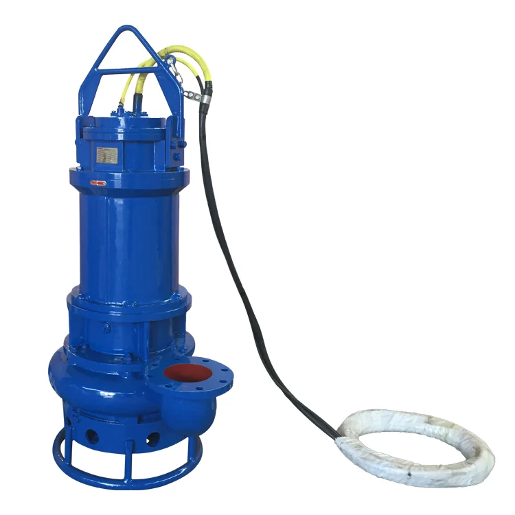 500m3/h Flow Rate High Pressure 90kw Sea Sand Submersible Slurry Pump and Slurry Pump Motor