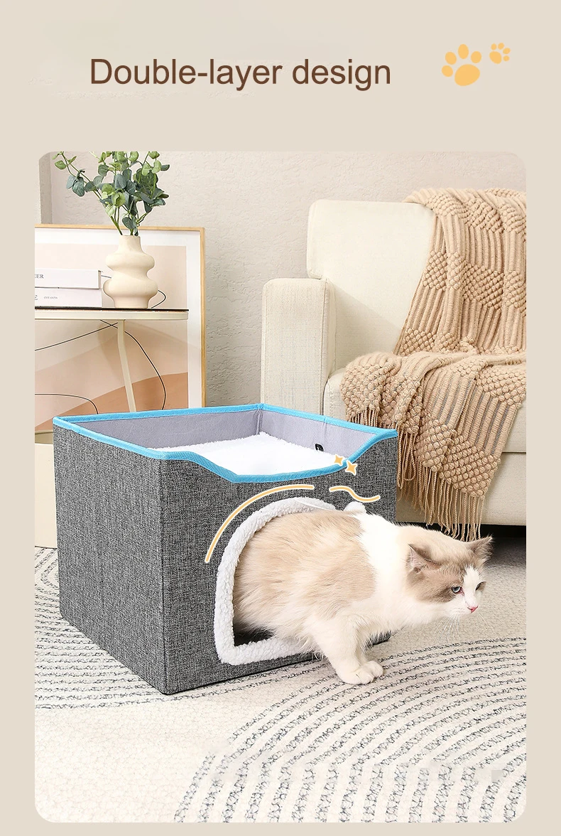 cat Villa Indoor cat House cat House Indoor Pet Cages Houses