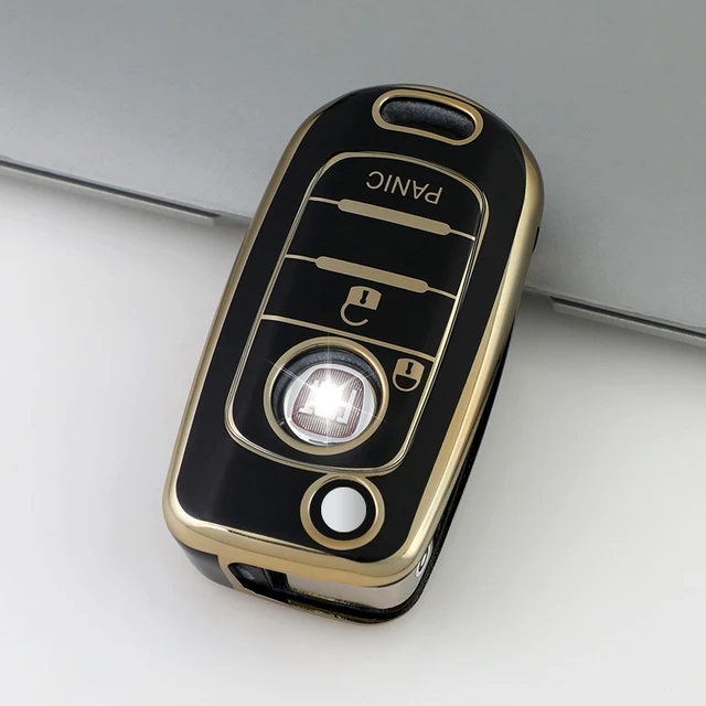 Soft TPU Remote Car Key Case For FIAT Tipo Toro Freedom,Remote Shell 3 Button,car key case car cover key bag For Fiat cars