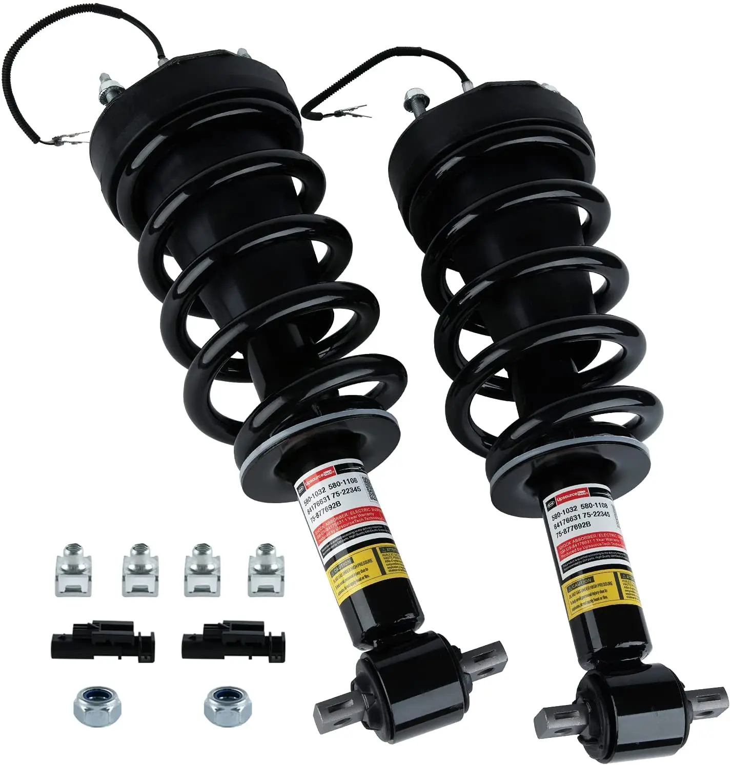 Machogy Front Strut & Coil Spring Assembly Pair For 15-20 GMC Yukon/XL, Sierra 1500, Chevy Silverado - 84176631