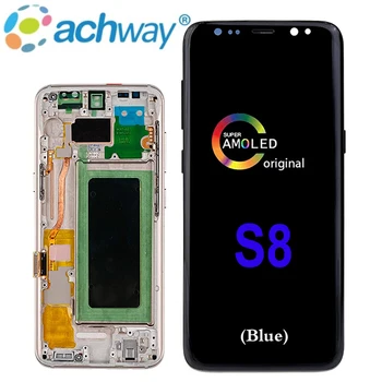 S8 LCD Screen Display For Samsung Galaxy S2 S3 S4 S5 S6 S7 Edge Plus S8 S9 S10 Plus S20 Ultra Original OEM Quality