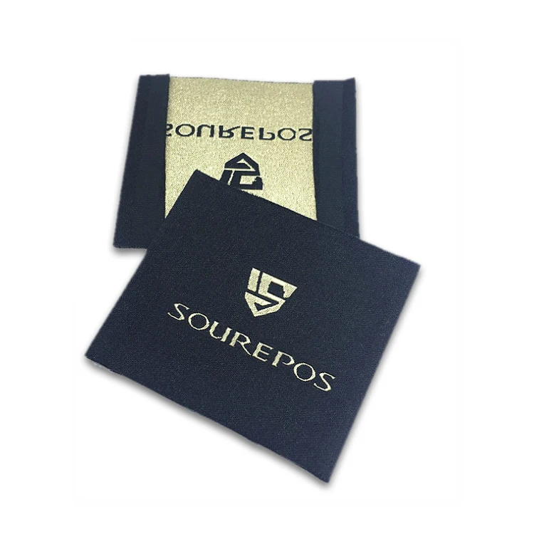 High Quality Custom Logo Luxury High Density Woven Label