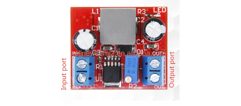 One-Stop Supply Wide voltage input multimeter booster DC power module 3A high current DC-DC adjustable boost module