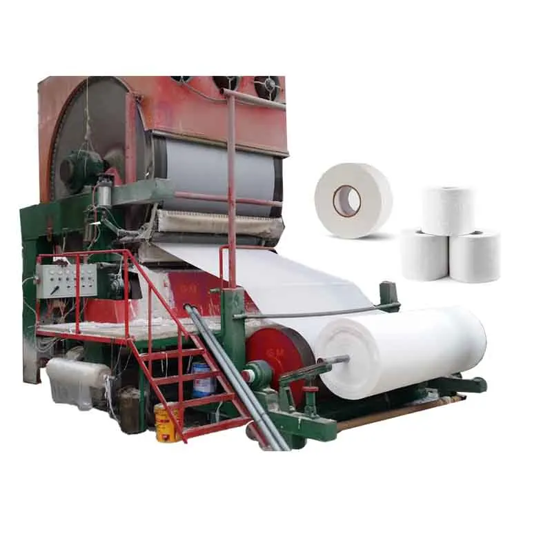 High Capacity Hemp Pulp Sugar Cane Toilet  Paper Making Machine