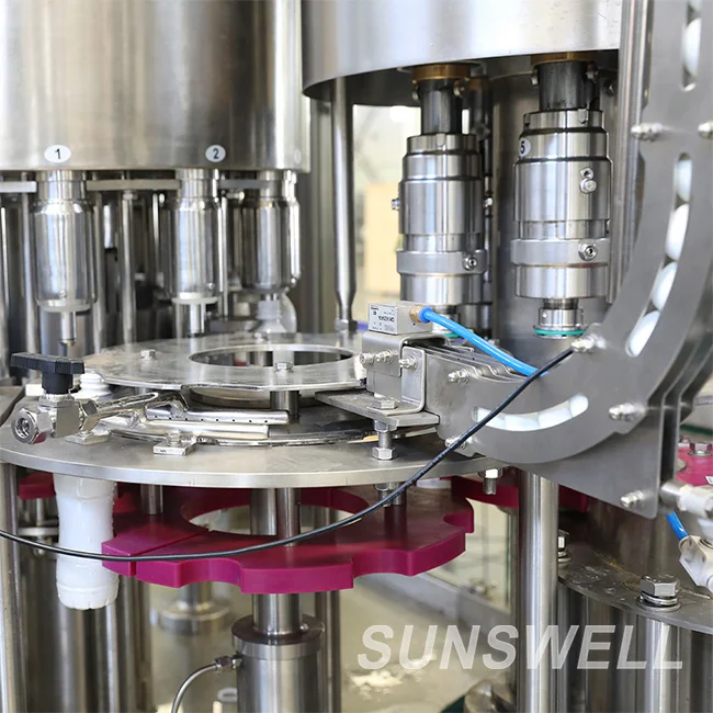 2025 Newest Aseptic Laban Cold Milk Filling Machine for Dairy Products Energy Drink 3 in 1 Rinsing Filling Capping Machine