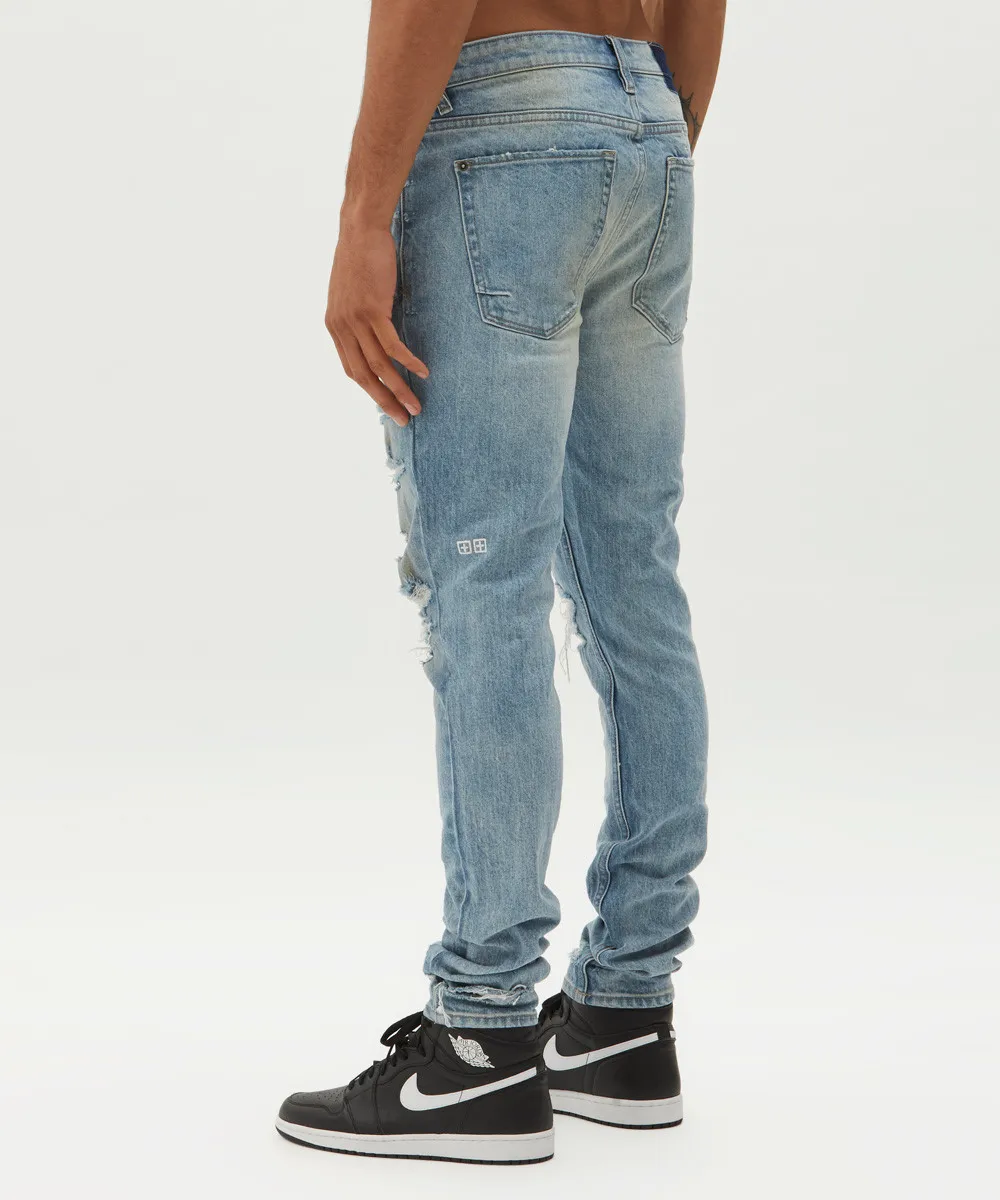 DiZNEW 2020 пользовательские джинсовые джинсы производители Китай оптом мужские