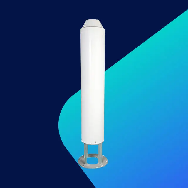 Industrial Grade 0-10° Electrical Downtilt 6x7/16 Connectors Dual-Band Base Station Pipe Antenna