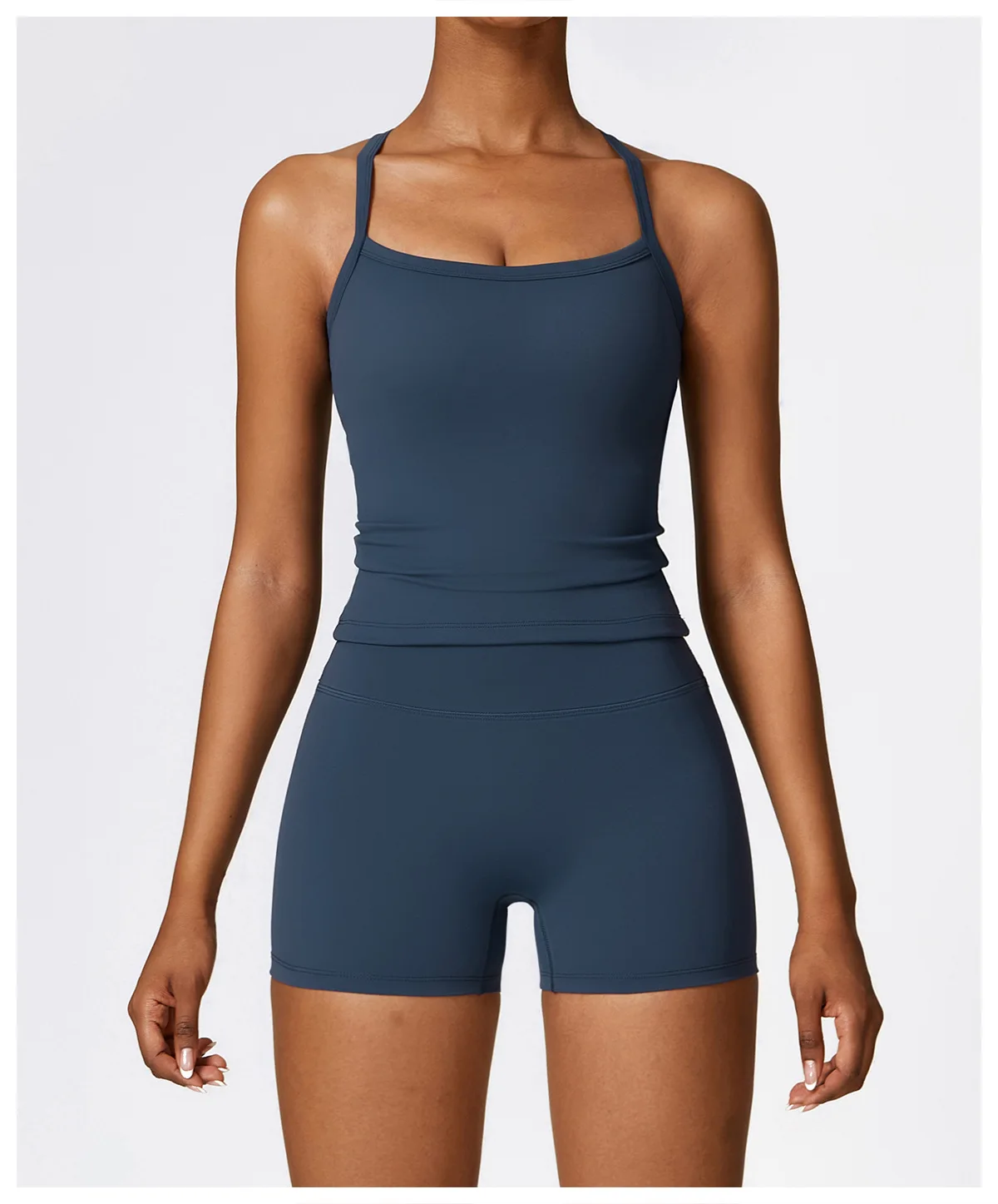 Custom Inked Popcolour Yoga Shorts - Flat Supplex main image 0