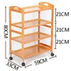 Original color four-tier food cart