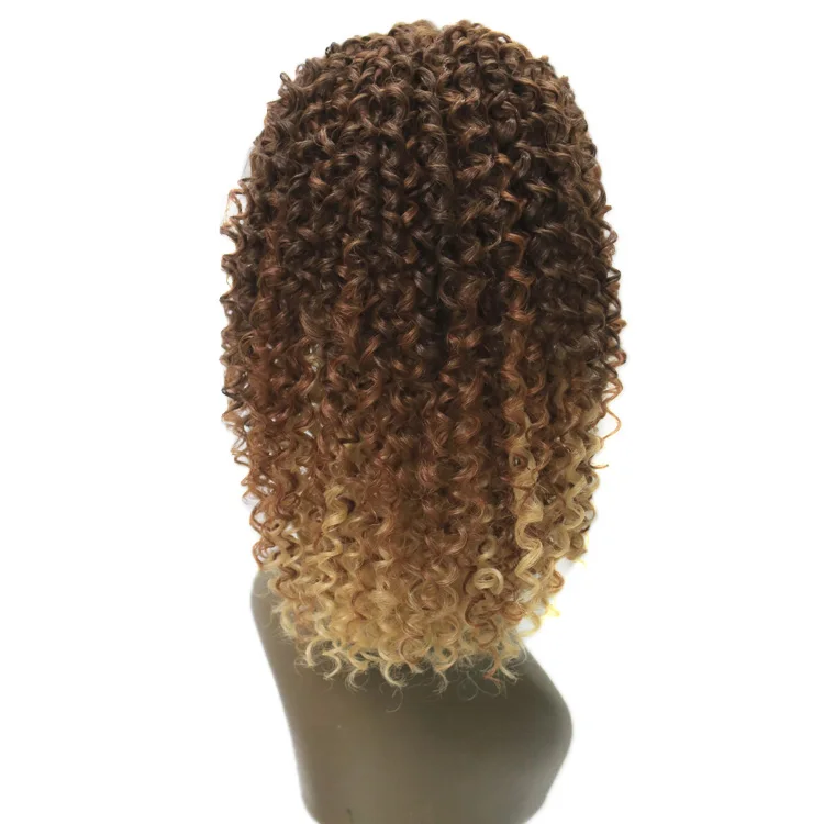 Новинка, кудрявые волосы из синтетического волокна, удлинитель волос, челка, кулиска, хвост
