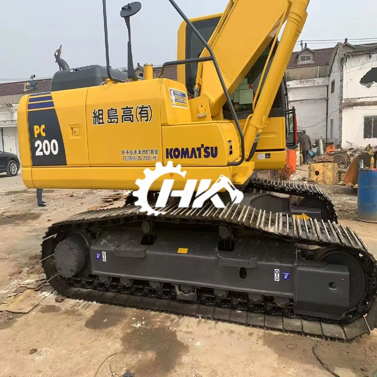 HANGKUI High Digging Power Second Hand Komatsu PC200 MR Crawler Excavator/Used Komatsu PC200 Excavator