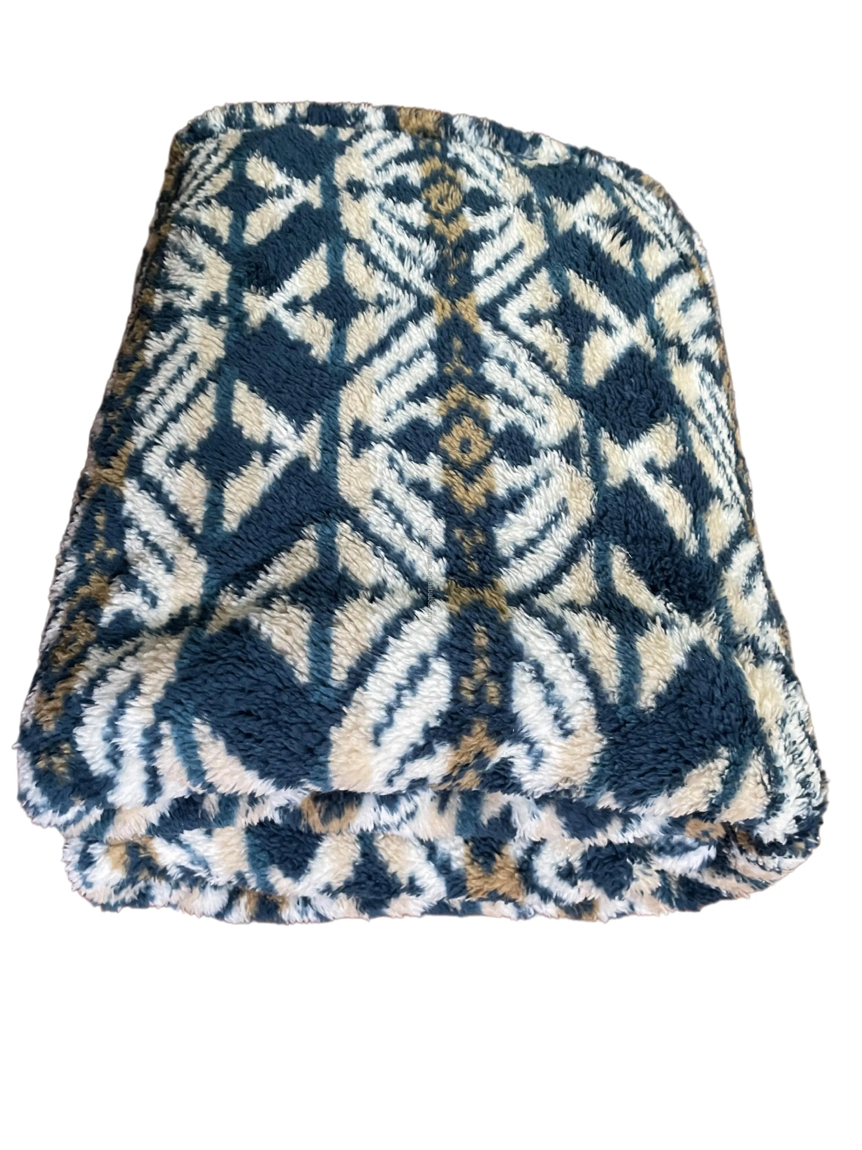 Reversible Arctic Fleece Shu Velveteen Eco-Friendly All-Season Super Soft Warm Throw Blanket Bedding Nap Lounges Decorative