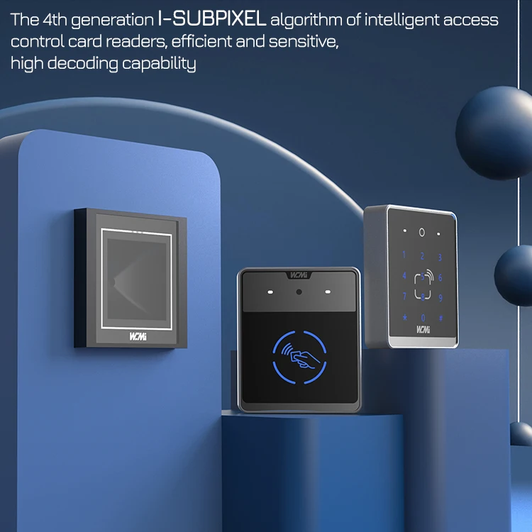 A AC8630  Liveness 3D Face Detection Terminal Face Barcode Scanner Wireless Recognition Access Control