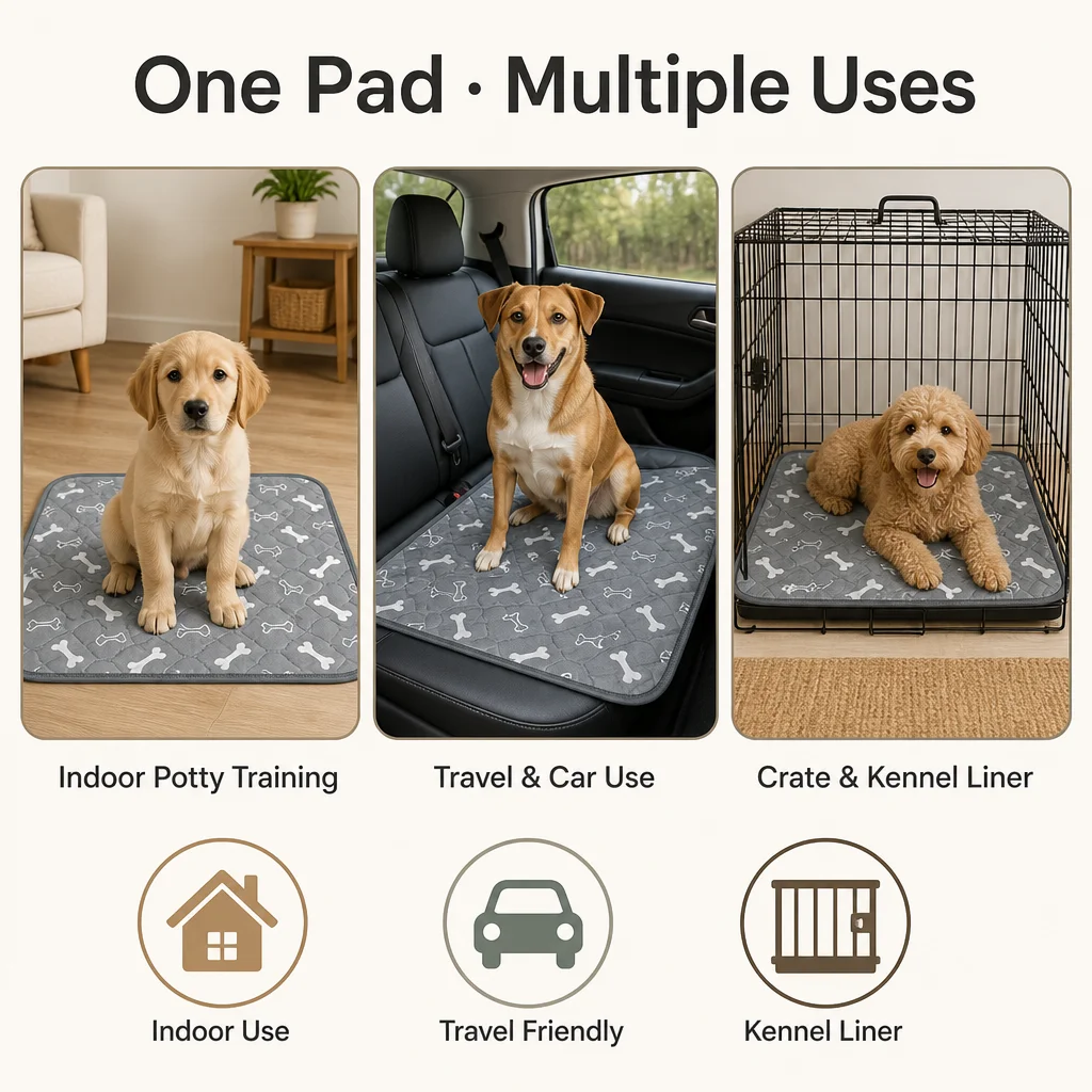 Washable Reusable Eco Friendly Pet Mat — Product details 4