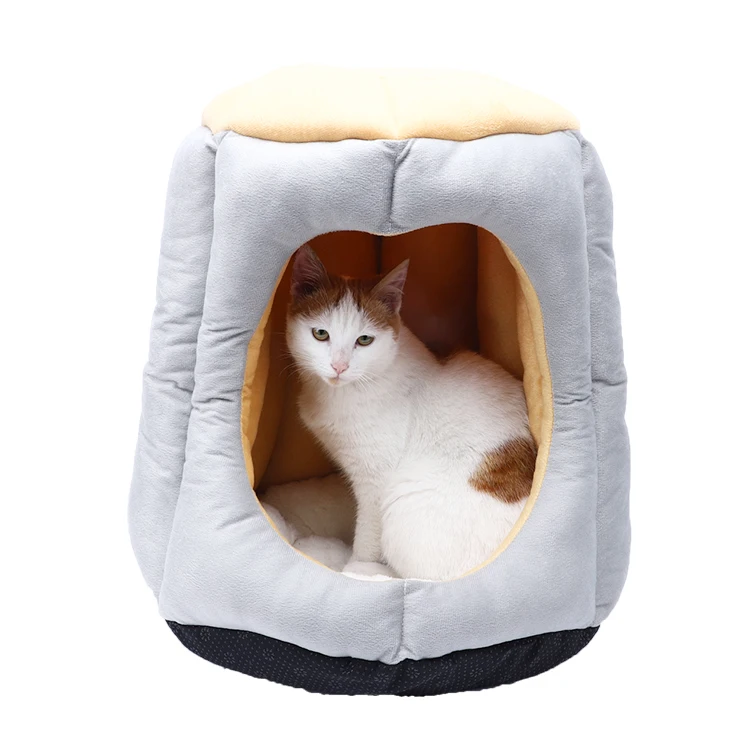 enclosed cat bed