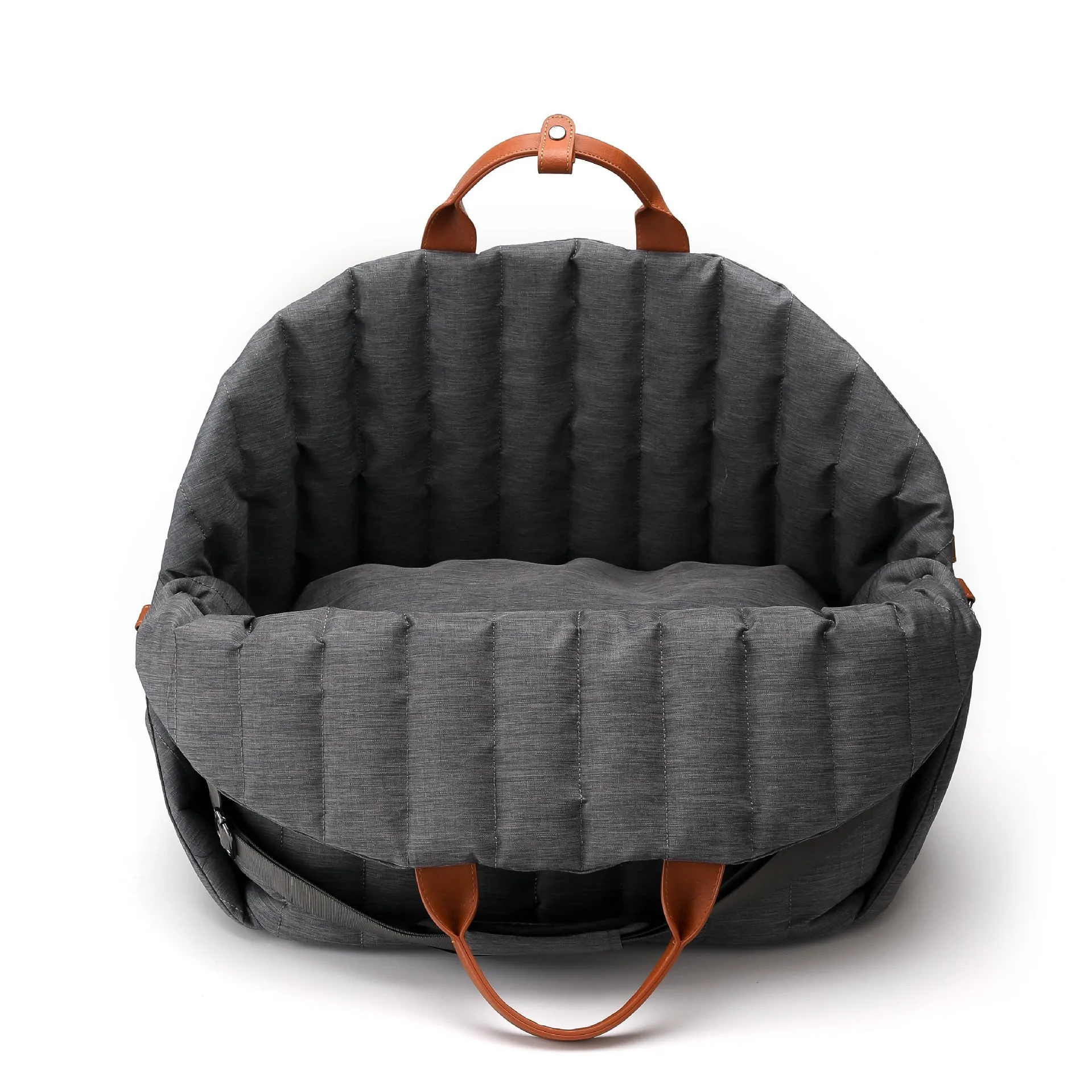 Luxury Small Dog Car Seat Sling Carrier Warm Portable Pet Backpack Soft Transparent Canvas Safety Removable Outdoor House Pet