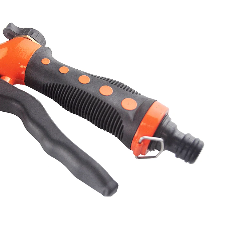 3-сторонний выход пуска металла сад водяной пистолет водяной садовый опрыскиватель металлический спрей шланг сопла пистолет для полива сада