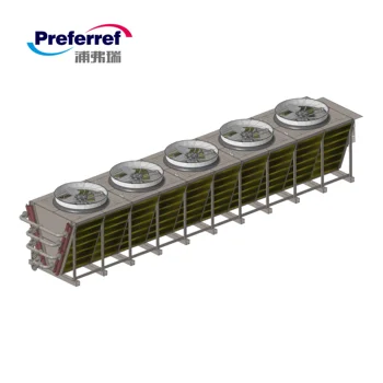 Custom Design OEM Energy Saving Dielectric Fluid Dry Air Cooler for Immersion Cooling