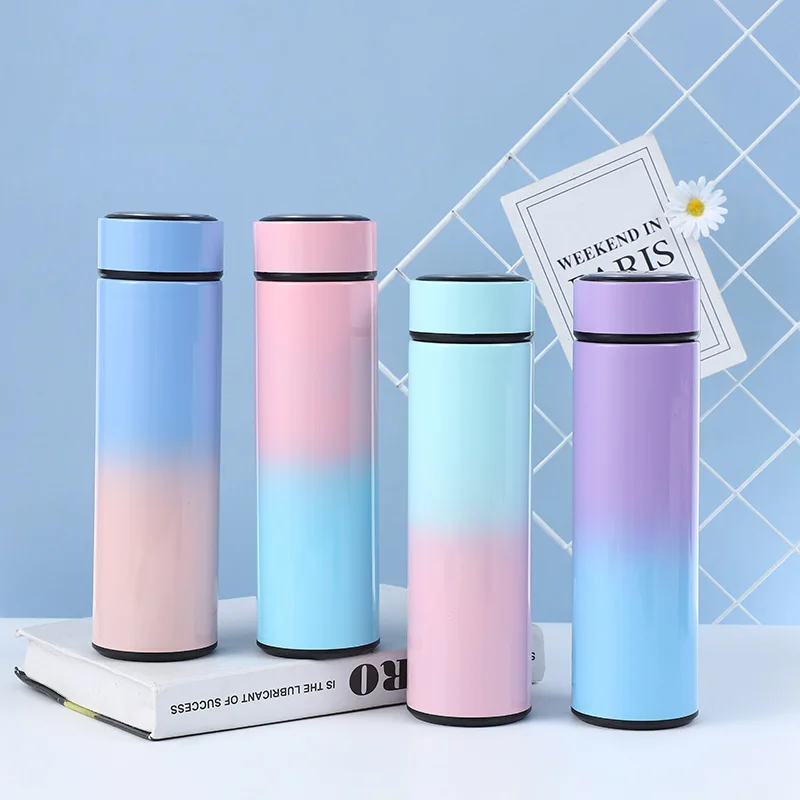 Gradient Color Stainless Steel Vacuum Bottle Digital Temperature Display Water  Bottle, View Digital Water Bottle, Onlyyijia Product Details from Changsha  Onlyyi…