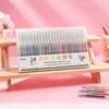 Press 24 color gel pen-white paper only