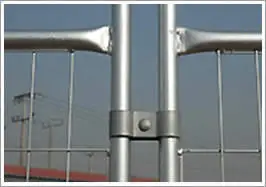 Chain Link Fence Panels 6' x 14' cross brace mesh 57mm x 57mm x 2.8mm wire tube 1½"(38mm) x 16 gague