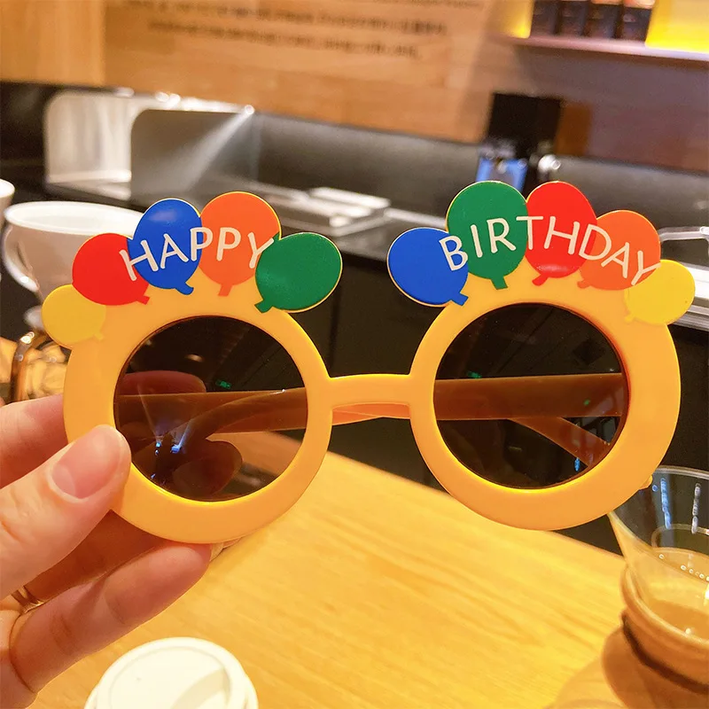 Children Funny Sunglasses Cartoon Personality Fashion Adult Photo Props  Sunglasses Cute Boys and Girls Glasses