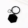 Black hexagon heart rapeseed