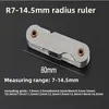 Radius gauge R7-14.5mm