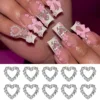 Diamante con incrustaciones en forma de corazón.