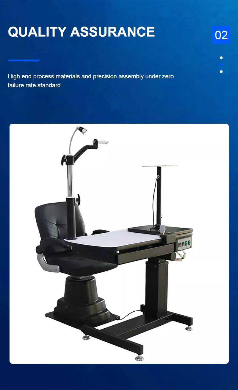 Rightway Brand Ophthalmic Instrument Combined Table And Chair Ophthalmic Unit C-190A