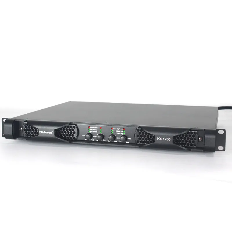 4 Channel Digital Power Amps - Professional Karaoke Amplifier