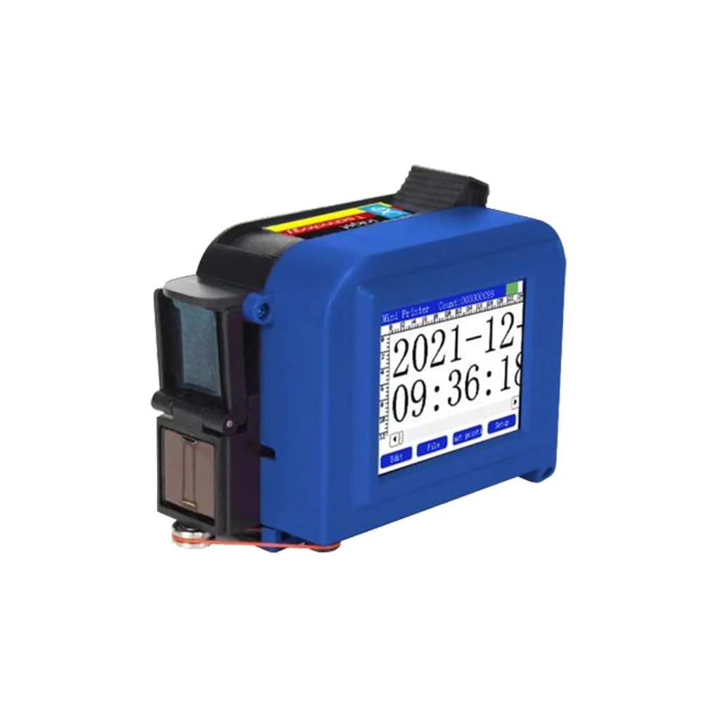 Portable Mini Handheld Inkjet Printer by SuMa Technology 600dpi Resolution Batch Code Printer for Tube for Flex Material