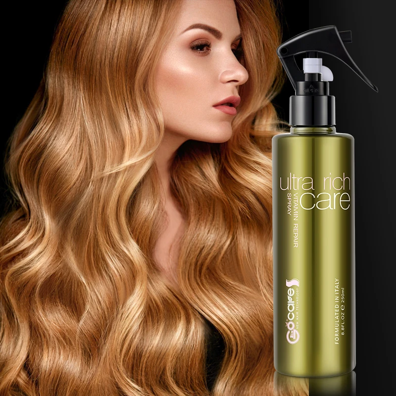 Оптовая продажа, сверхбезопасный Восстанавливающий витаминный спрей для волос GOCARE с аргановым маслом и защитой от тепла