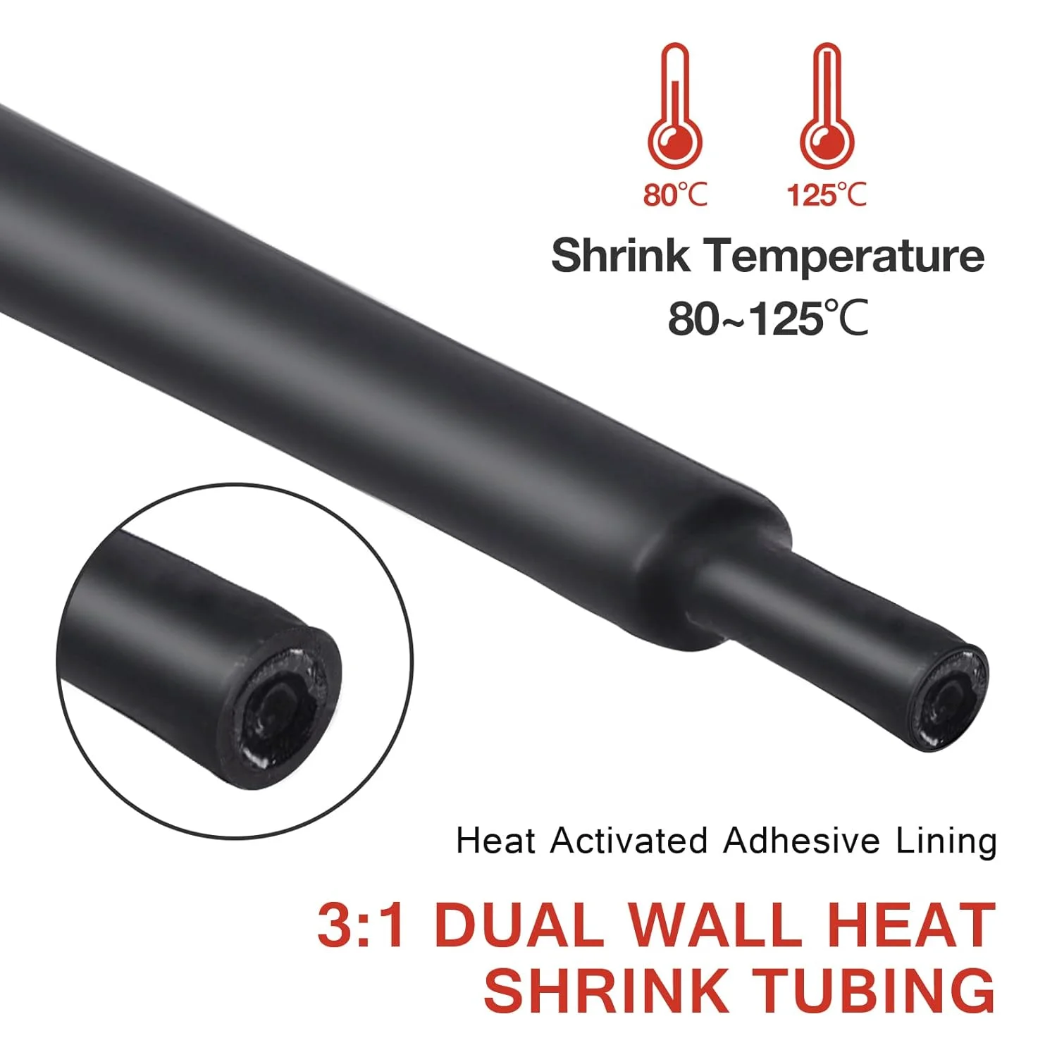 50mm New Product Busbar Tubing Kit Ptfe Heat Shrink Tube Buy Dual