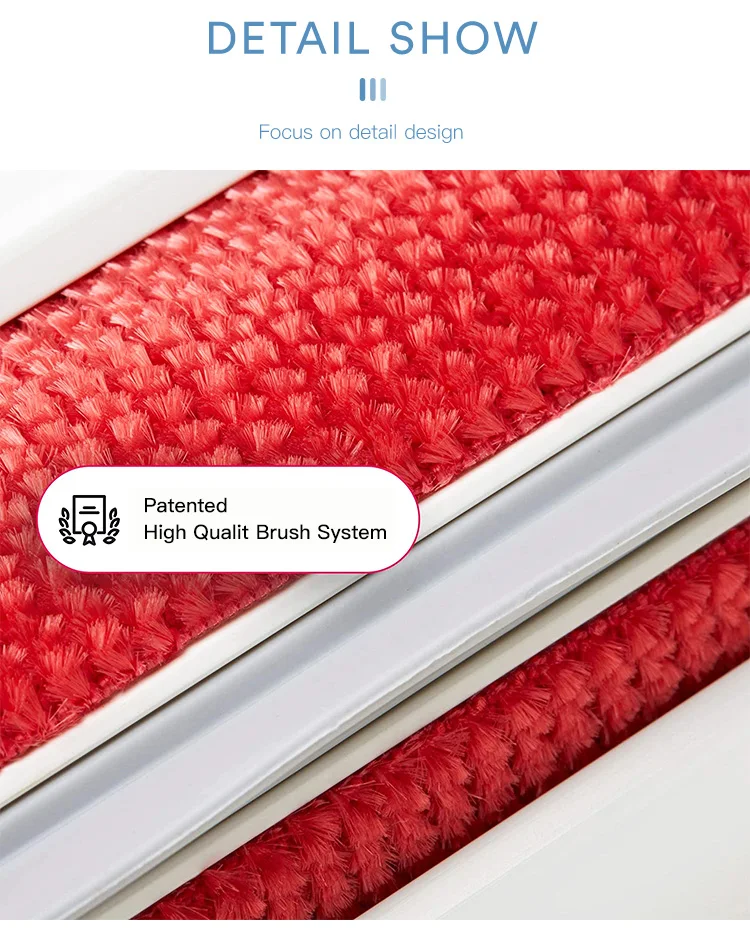 Hot Sale Portable Pet Hair Remover Roller Brush Self Cleaning Dog Cat