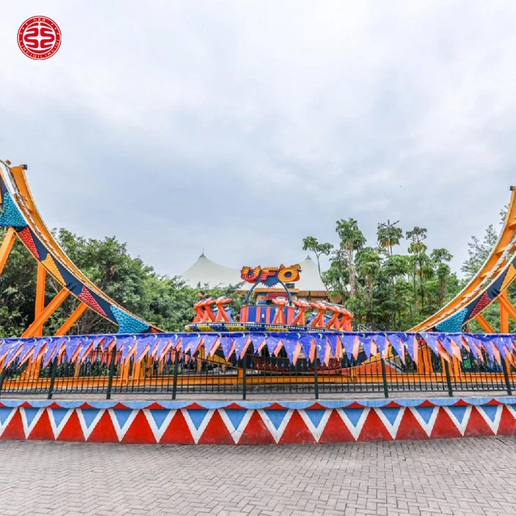 New Slide Extreme Thrilling Funfair Attraction Amusement Park Rides Flying UFO