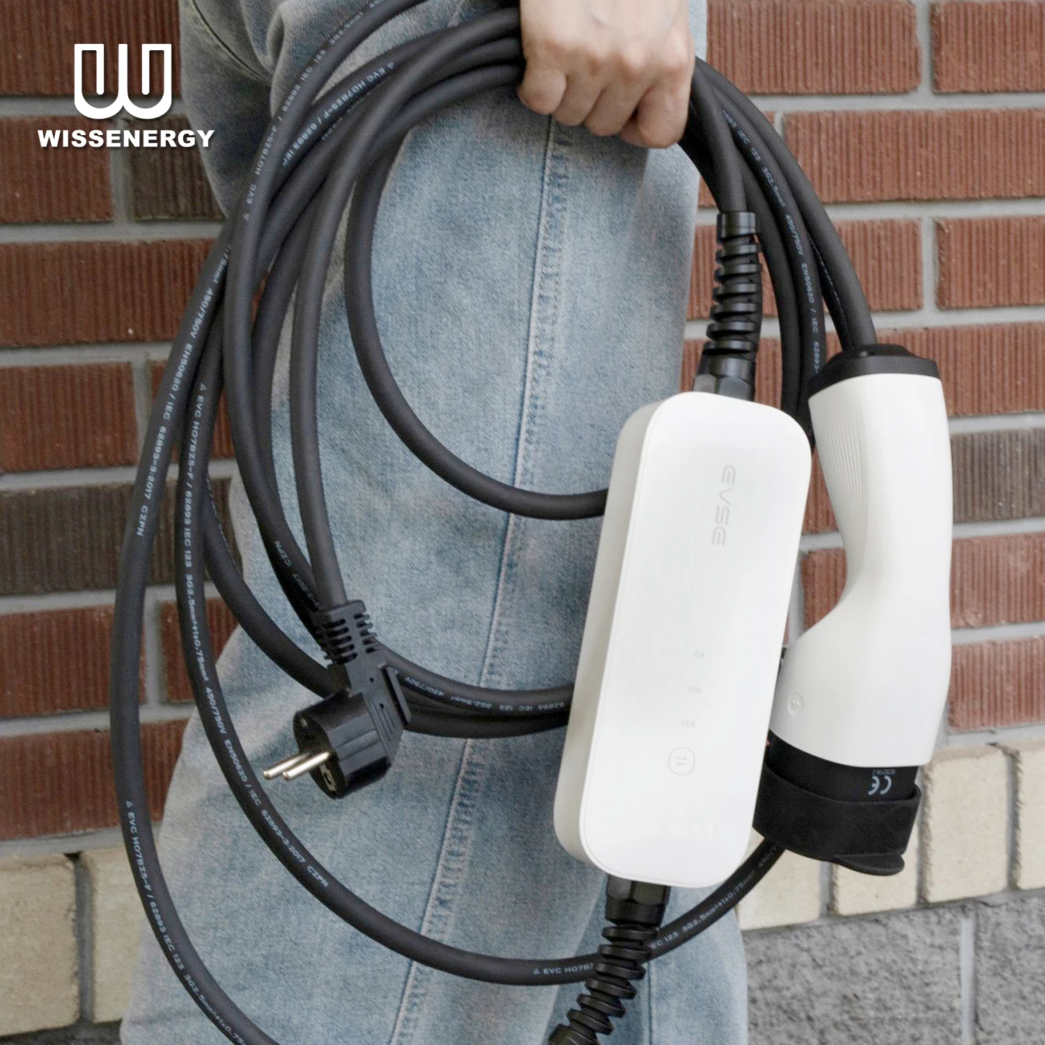 WISSENERGY 3.6kw Portable EV Charger - IP66 IK10 Mobile